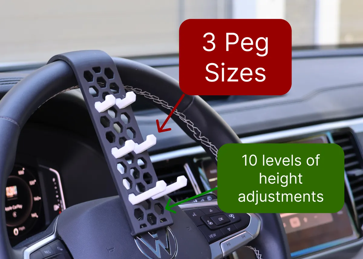 Modular Steering Wheel Phone and Tablet Mount, photo 2 of 4 - Modular Steering Wheel Phone and Tablet Mount Mobile & Device Accessories
