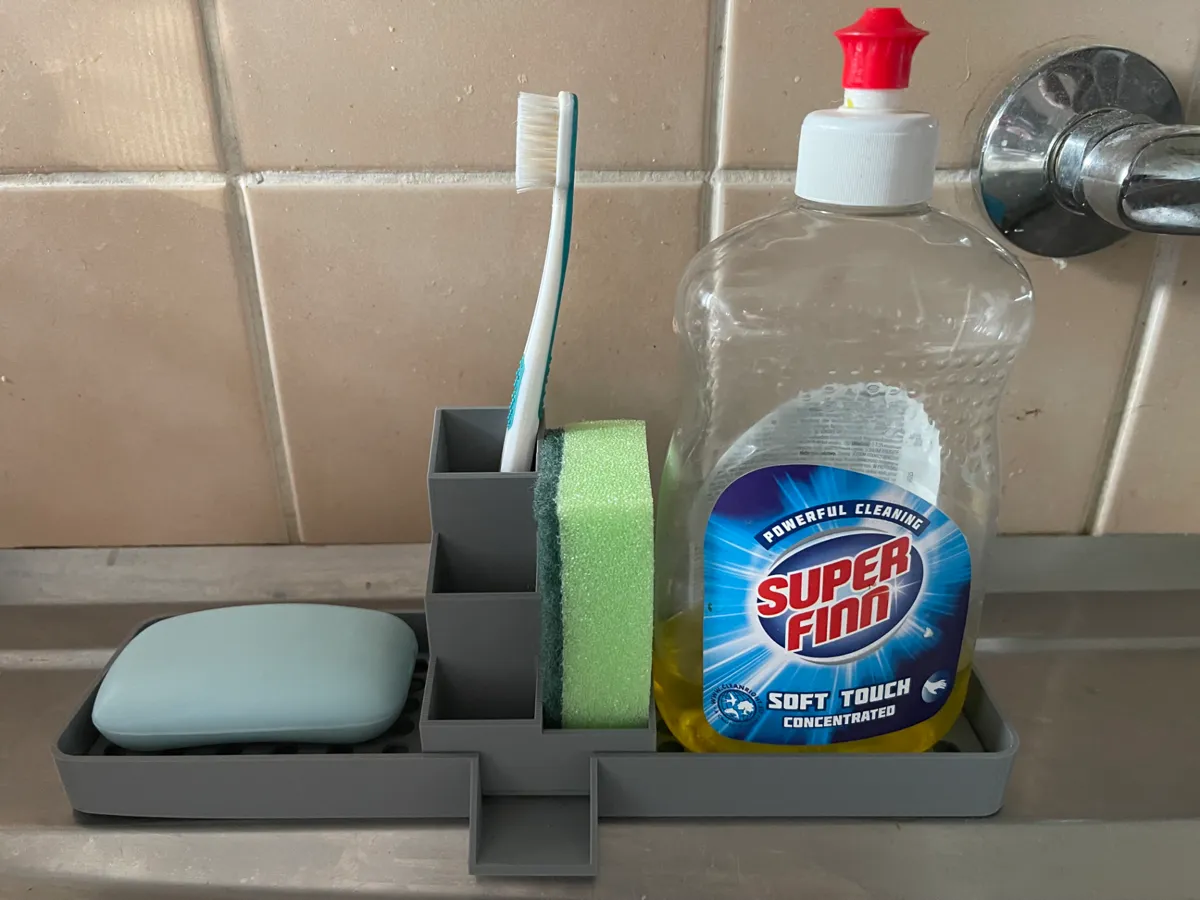 Kitchen Sink Organizer - Variable Centre Holders