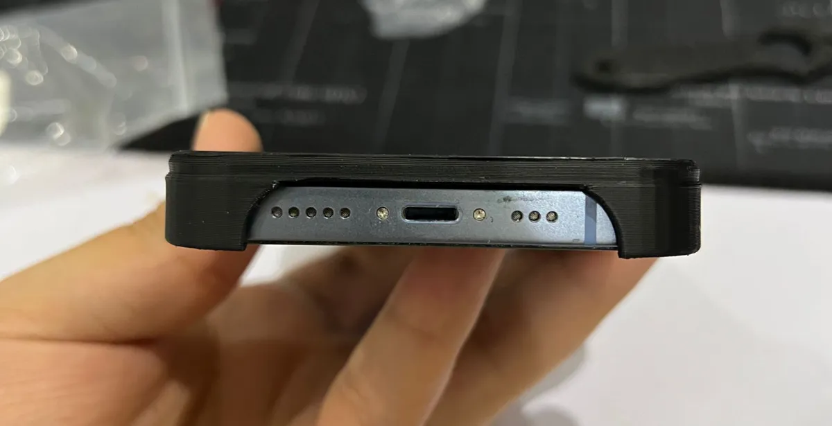Carbon Fiber Style iPhone 14 Case, photo 3 of 4 - Carbon Fiber Style iPhone 14 Case Hobby & DIY