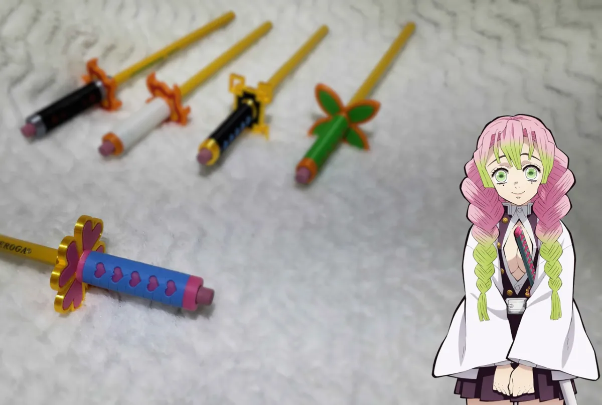 Demon Slayer Nichirin Pencil Topper (Mitsuri) - Decor, in stock in India