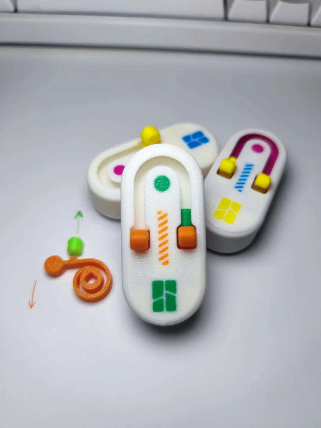 Fidget Pinball 指尖弹球 - Fully Printed - Fidget & Sensory Toys, in stock
