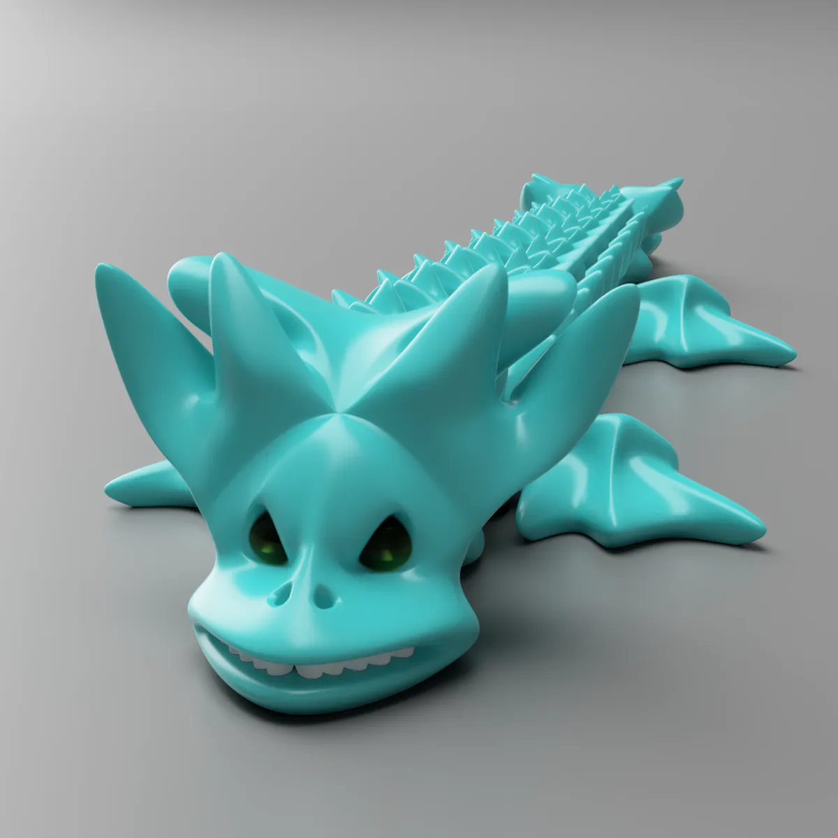 Articulated Baby Water Dragon, photo 3 of 4 - Articulated Baby Water Dragon Fidget & Sensory Toys