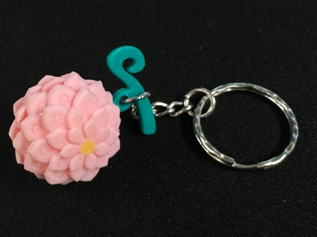 Hana Hana No Mi Keychain - One Piece devil fruit - One Piece Keychains, in stock