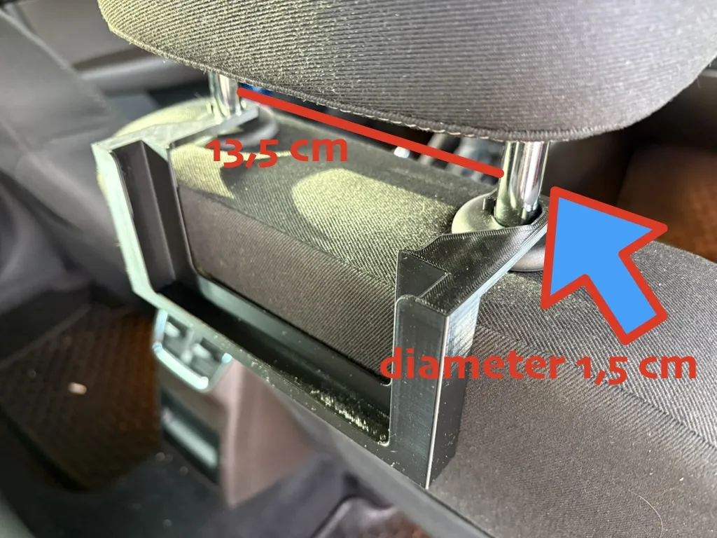 iPhone 16 Car Back Seat Holder, photo 3 of 3 - iPhone 16 Car Back Seat Holder Hobby & DIY