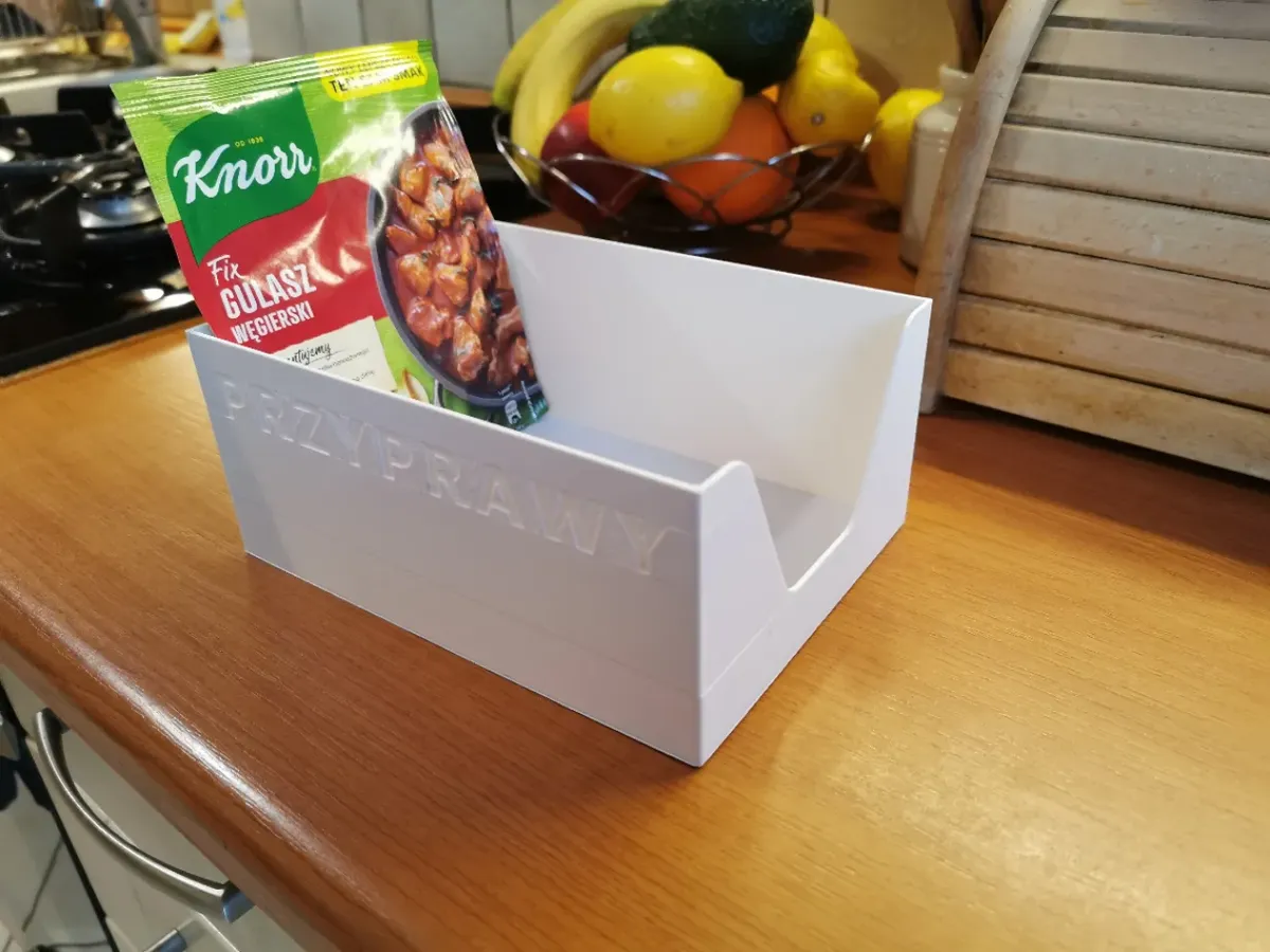 Baking Spice Box. Kitchen Packet Organizer., photo 3 of 4 - Baking Spice Box. Kitchen Packet Organizer. Household