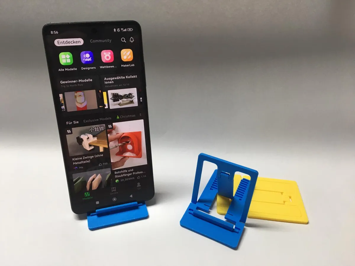 Foldable Thin Phone Holder - Foldable & Portable Mobile Stands, in stock
