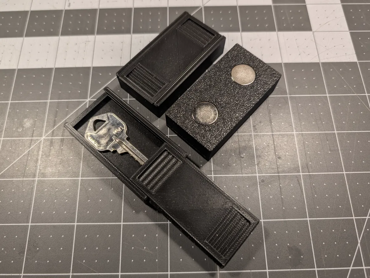 Key holder / "Hide-A-Key" (PARAMETRIC), photo 3 of 4 - Key holder / "Hide-A-Key" (PARAMETRIC) Tools