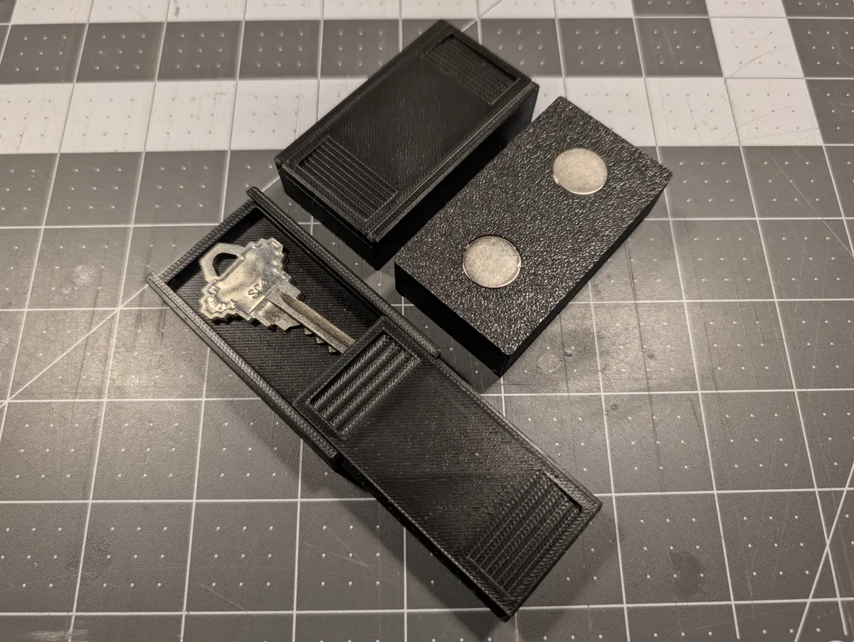 Key holder / "Hide-A-Key" (PARAMETRIC), photo 4 of 4 - Key holder / "Hide-A-Key" (PARAMETRIC) Tools