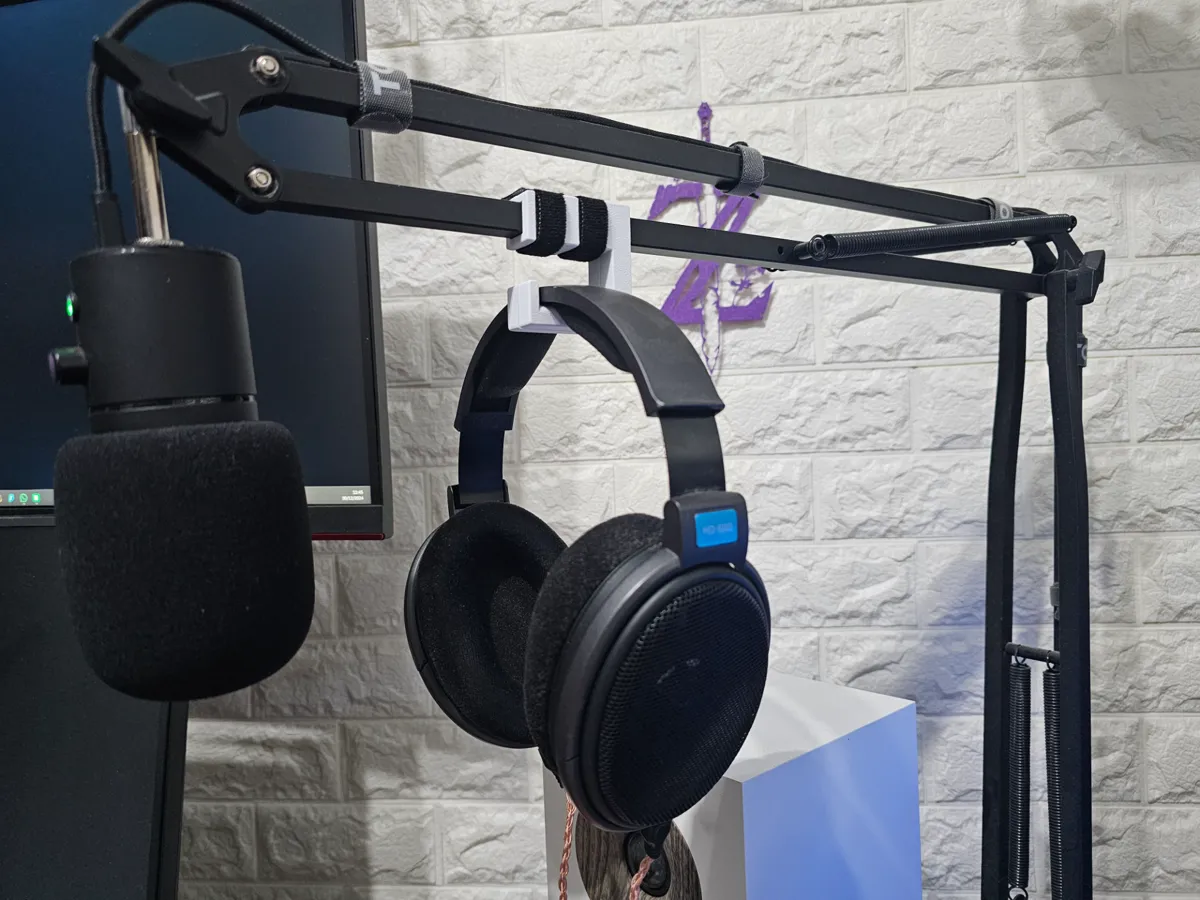 Headphone holder for mic arm - Music, in stock in India