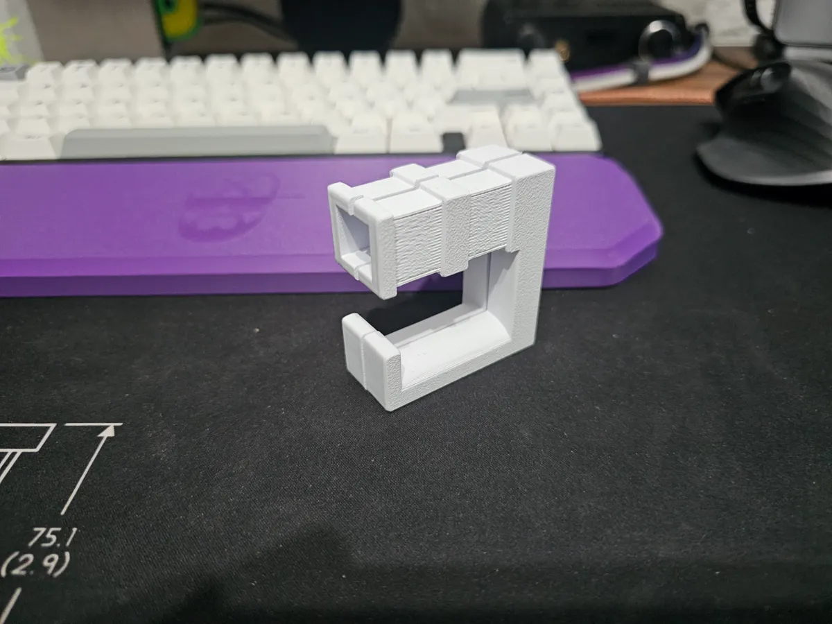 Headphone holder for mic arm, photo 3 of 4 - Headphone holder for mic arm Hobby & DIY
