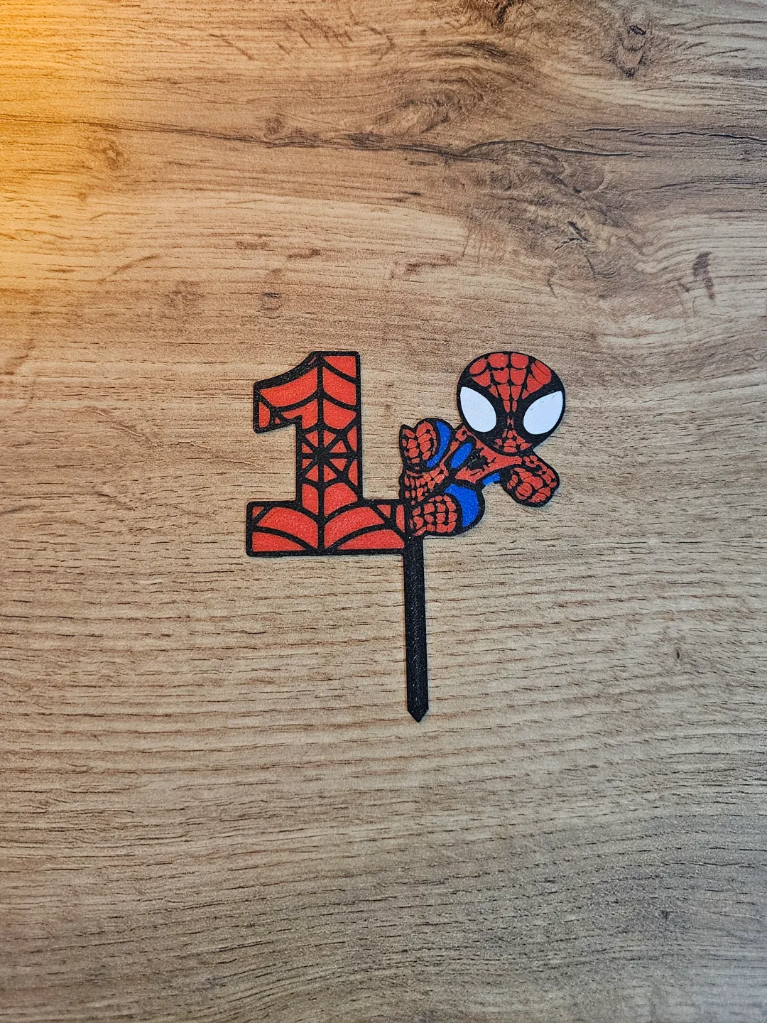 Spiderman 1 birthday cake topper, photo 3 of 3 - Spiderman 1 birthday cake topper Gifts & Occasions