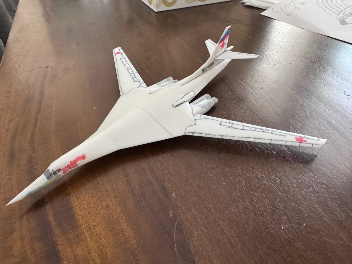 Tupolev TU-160 White Swan/Blackjack 1:200, 1:400 - Other Miniatures, in stock in India