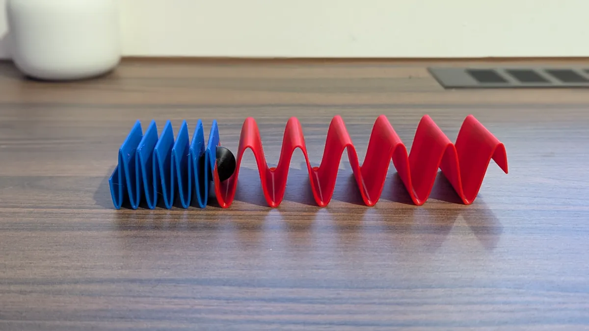 Red-Blue Shift Light Doppler Effect Desk Toy, photo 3 of 4 - Red-Blue Shift Light Doppler Effect Desk Toy Fidget & Sensory Toys