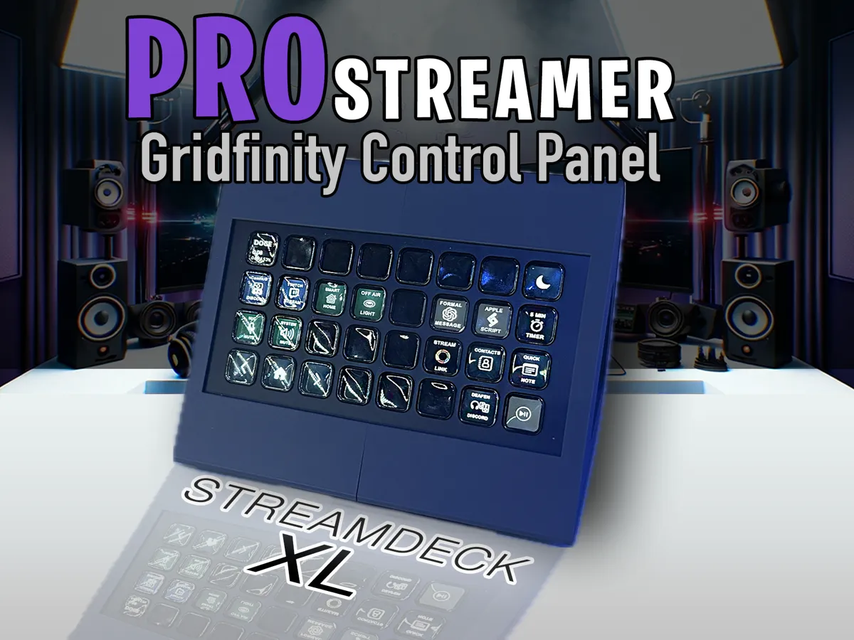 Pro Streamer XL Control Panel
