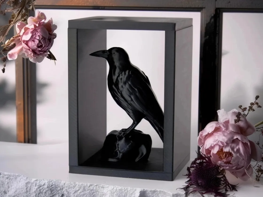 Raven Perch Booknook, Shelf Decor for Book Lovers