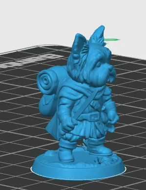 Yorki adventurer miniature, photo 3 of 4 - Yorki adventurer miniature Figurines & Collectibles