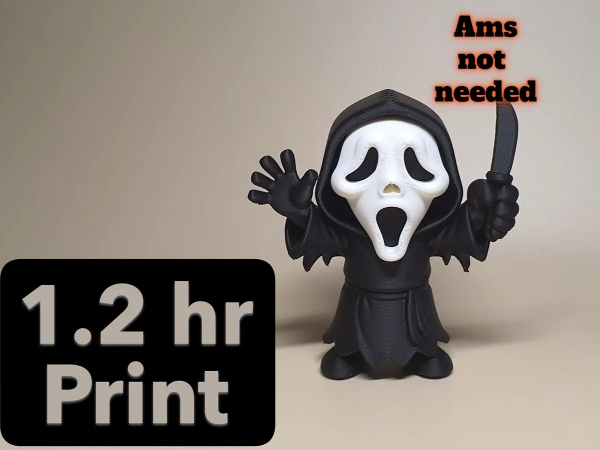Scream Ghost face Chibi, photo 4 of 4 - Scream Ghost face Chibi Gifts & Occasions