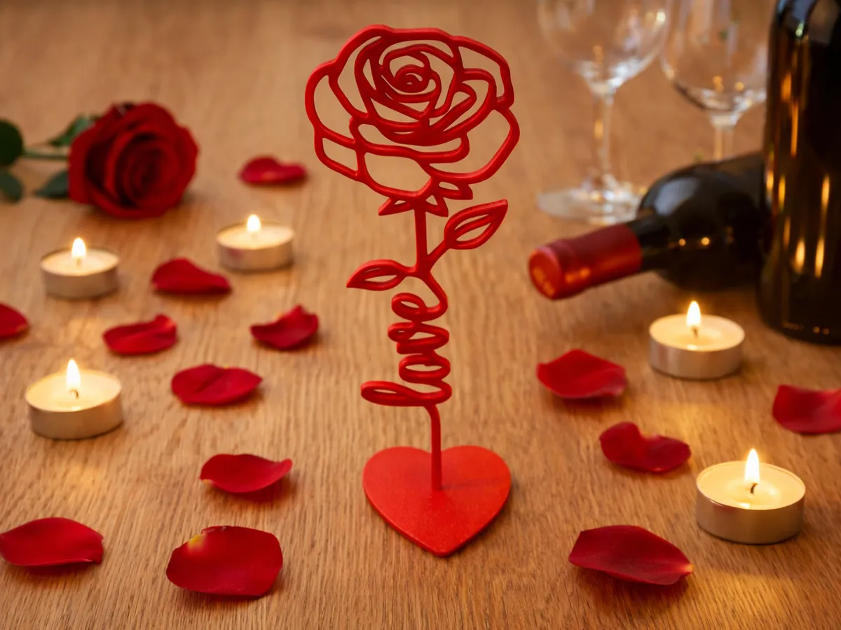 Rose of Love kit card