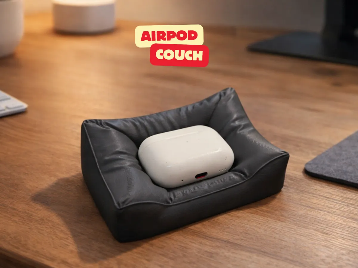 AIR POD COUCH / STORAGE YOUR AIR PODS ON A COUCH