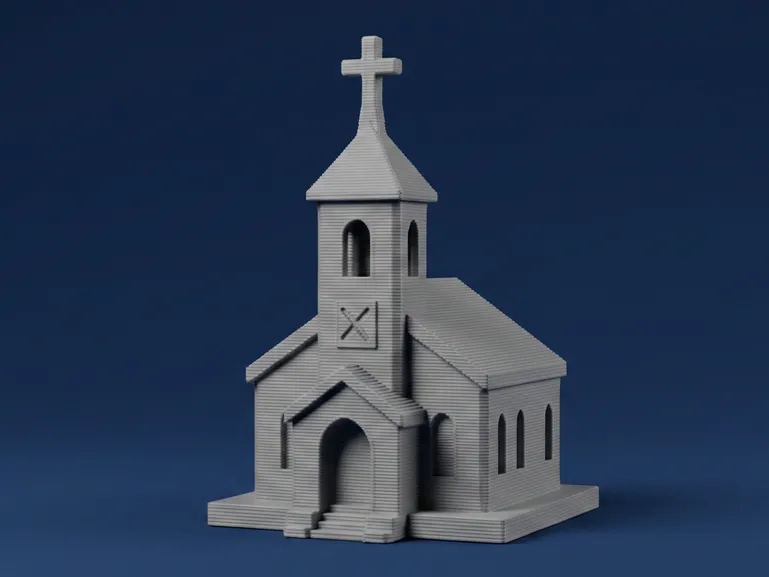 Mini Church, Decorative Model