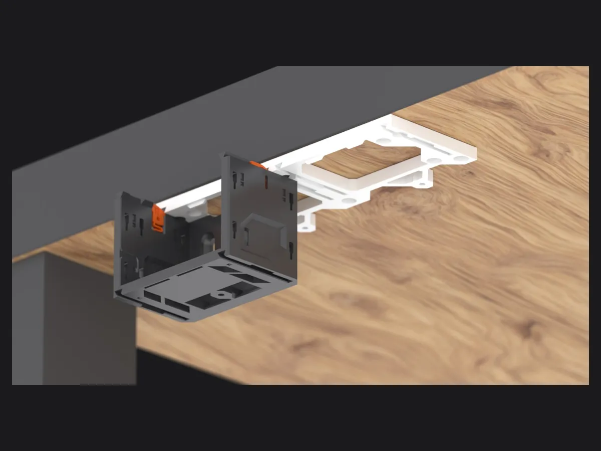 GEN2 Under Table Rails - 59