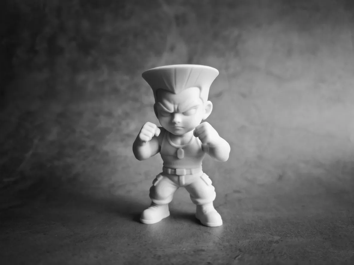 Street Fighter Guile Office Ornament/Figurine, photo 2 of 4 - Street Fighter Guile Office Ornament/Figurine Figurines & Collectibles