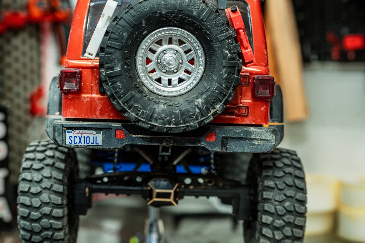Axial SCX10.3 Jeep JLUR Rear Bumper - RC, in stock in India