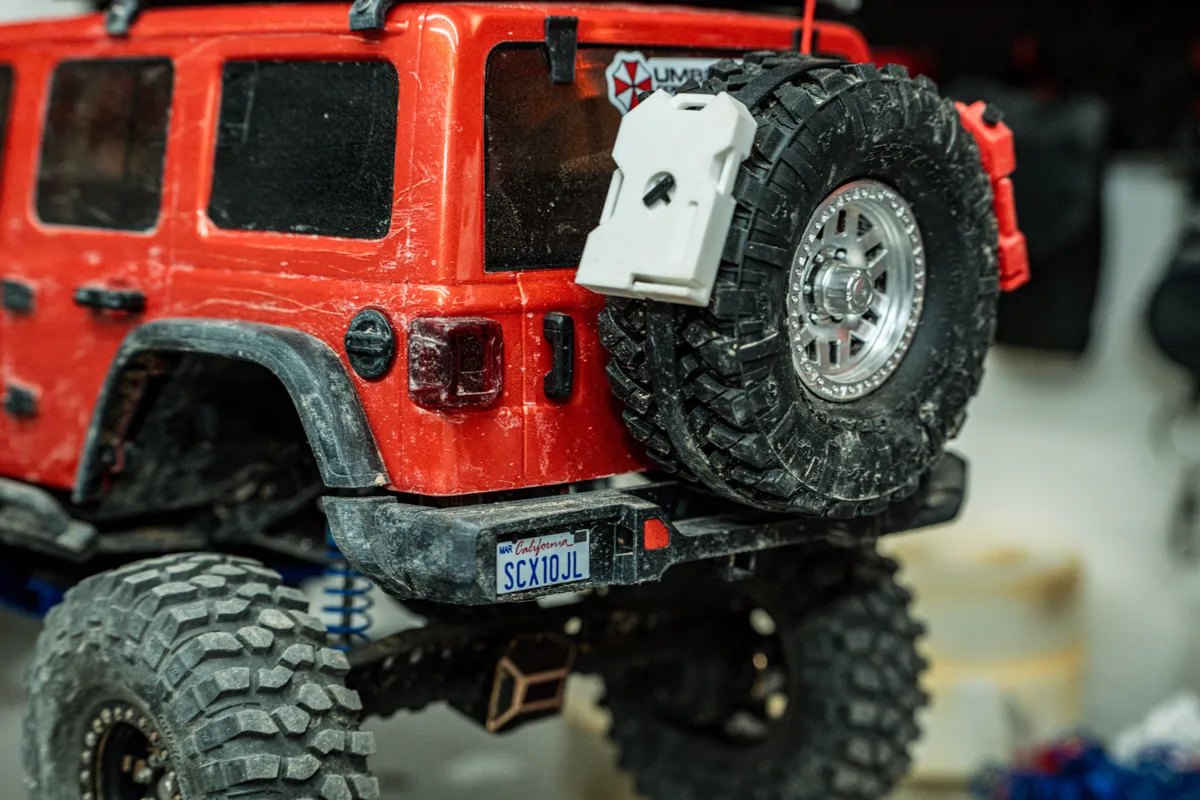 Axial SCX10.3 Jeep JLUR Rear Bumper, photo 3 of 4 - Axial SCX10.3 Jeep JLUR Rear Bumper Hobby & DIY