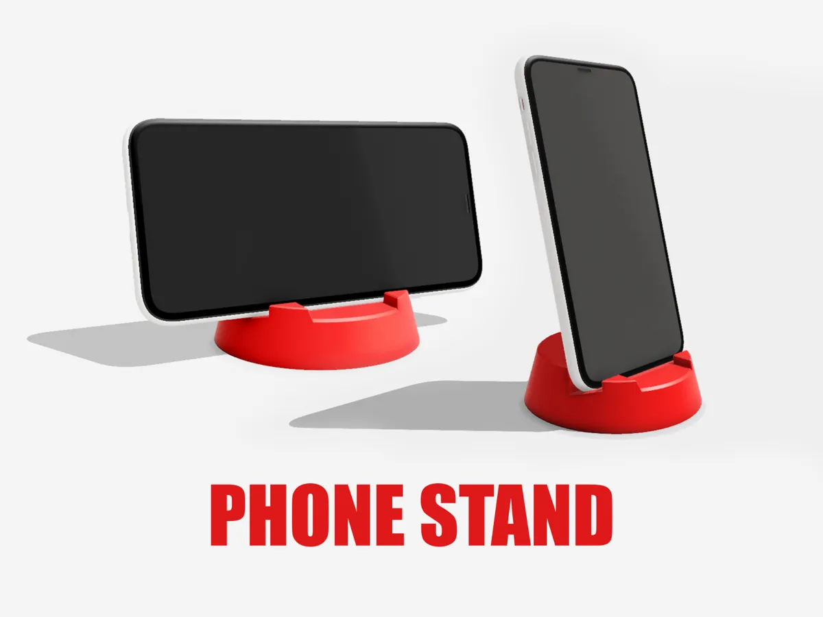 Basic Phone Stand, Portrait and Landscape - Office, in stock in India
