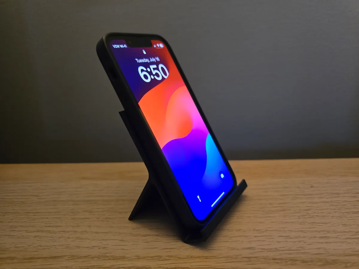 Lambda Phone Stand, photo 3 of 4 - Lambda Phone Stand Household