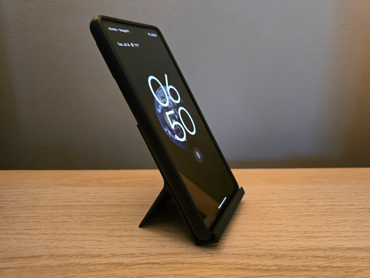 Lambda Phone Stand, photo 4 of 4 - Lambda Phone Stand Household