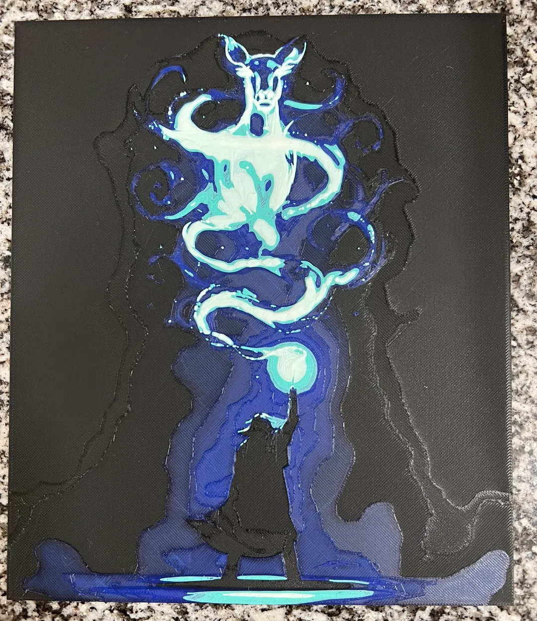 Snape Patronus 200x235 hueforge - Movie & TV Photo Art, in stock