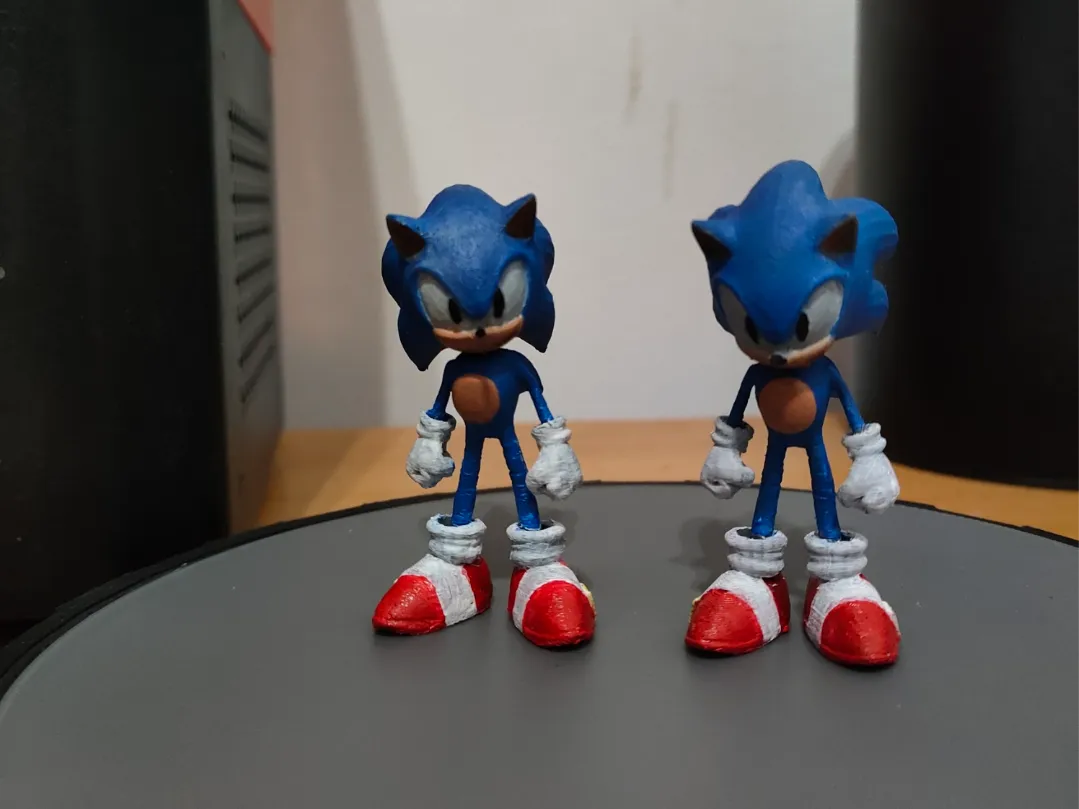 Sonic model fixed! Ready to .