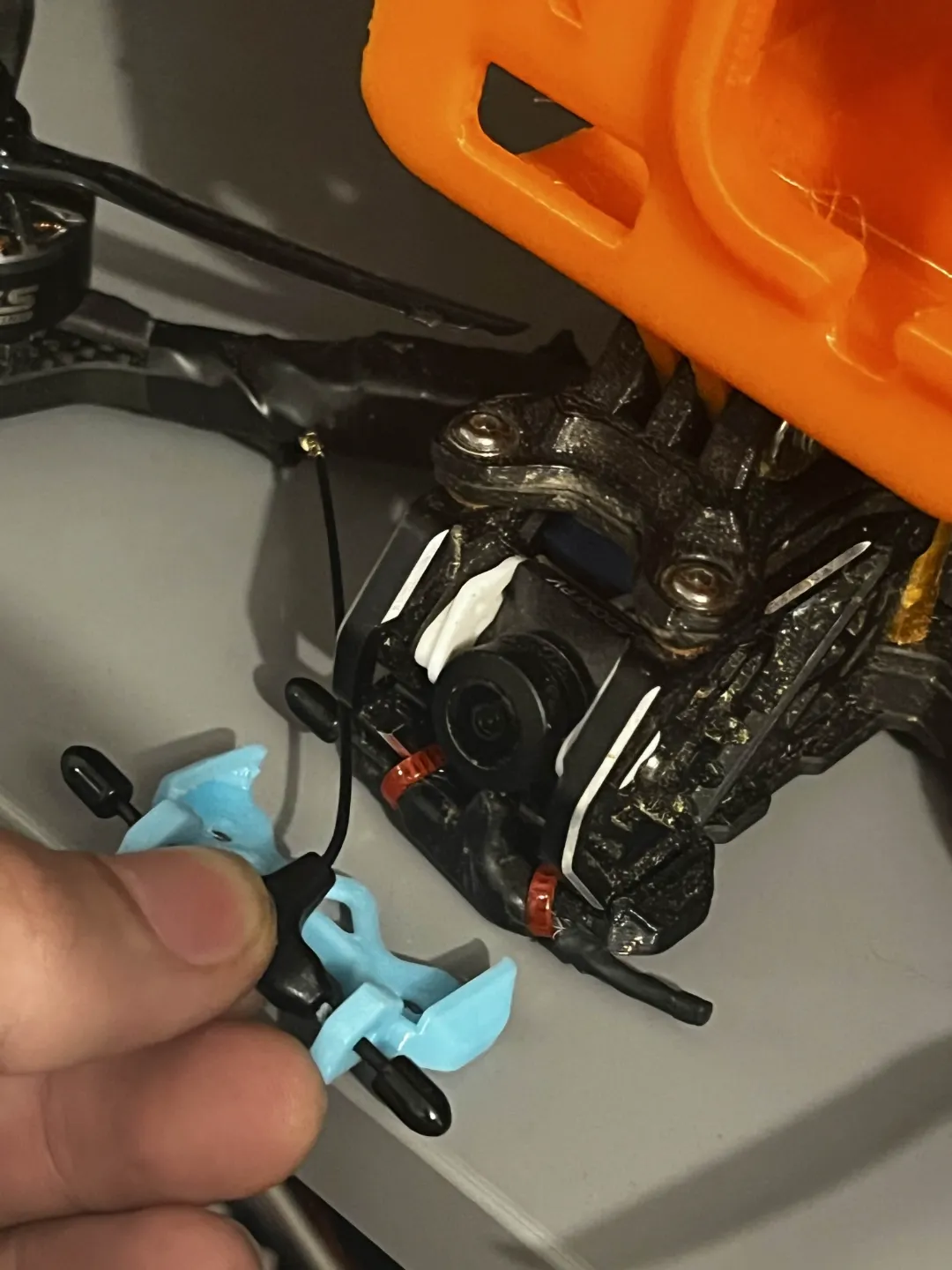 Volador 5" rx front antenna mount TPU, photo 2 of 2 - Volador 5" rx front antenna mount TPU Hobby & DIY
