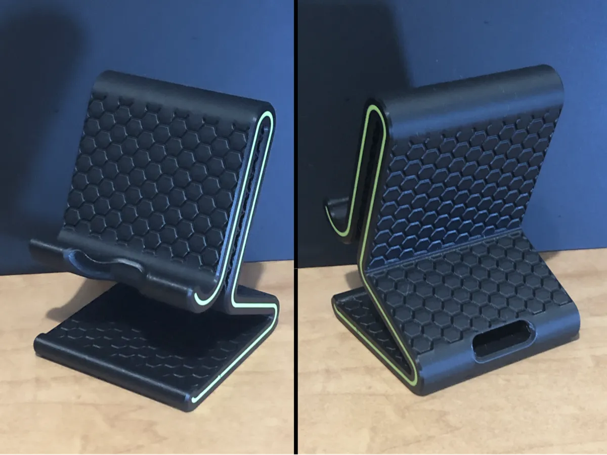 Raised Hexagon Phone Stand EVO with Charging - Gadgets, in stock in India