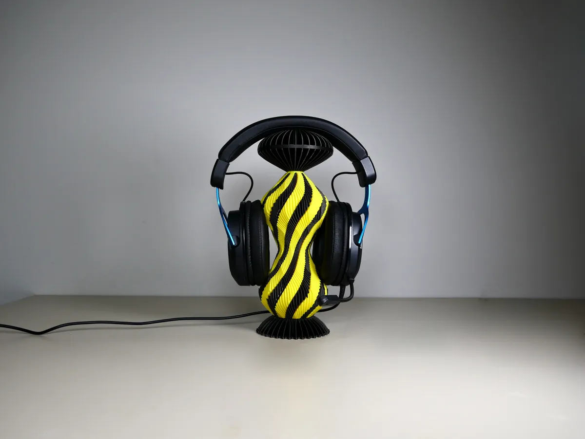 Twisted Headphone Stand, photo 2 of 2 - Twisted Headphone Stand Mobile & Device Accessories