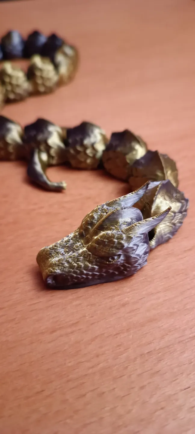 articulated dragon, photo 3 of 4 - articulated dragon Fidget & Sensory Toys