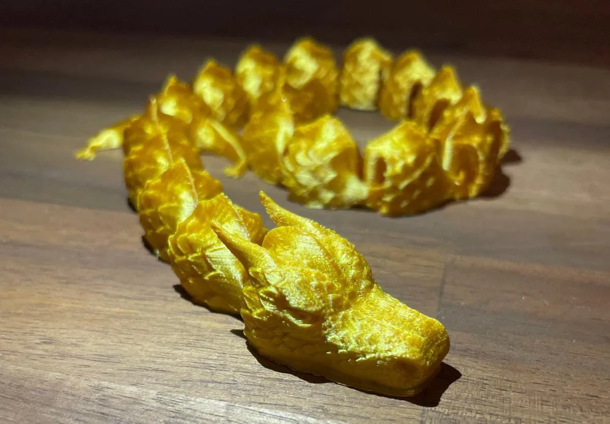 articulated dragon, photo 4 of 4 - articulated dragon Fidget & Sensory Toys