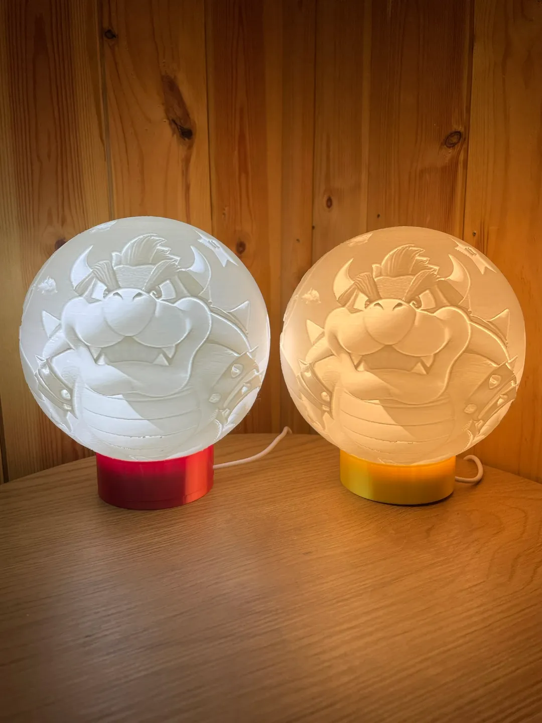 Mario & Luigi Lithophane Lamp (MH001 LED Insert), photo 4 of 4 - Mario & Luigi Lithophane Lamp (MH001 LED Insert) Household