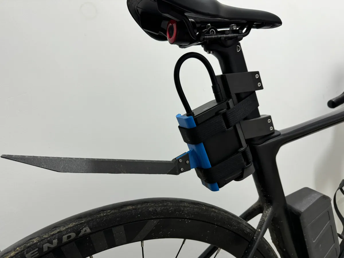 公路车用小米充气宝2挂载支架Xiaomi Inflatable 2 stand for bike - Bicycle Wall Hooks & Stands, in stock in India
