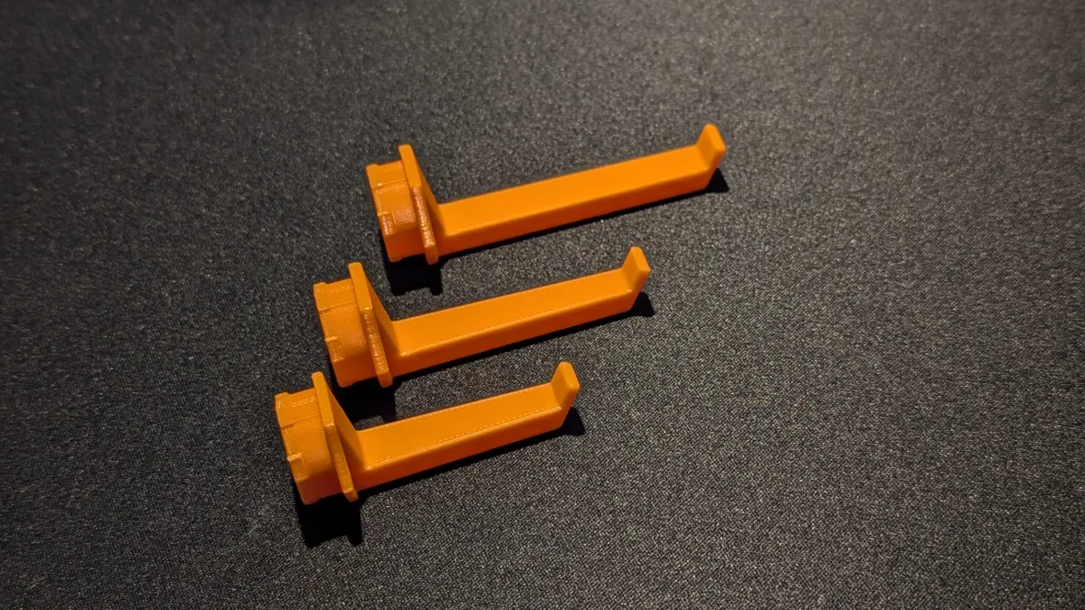 Longer EZ-Lock Hooks For HSW, photo 2 of 3 - Longer EZ-Lock Hooks For HSW Storage & Organisation