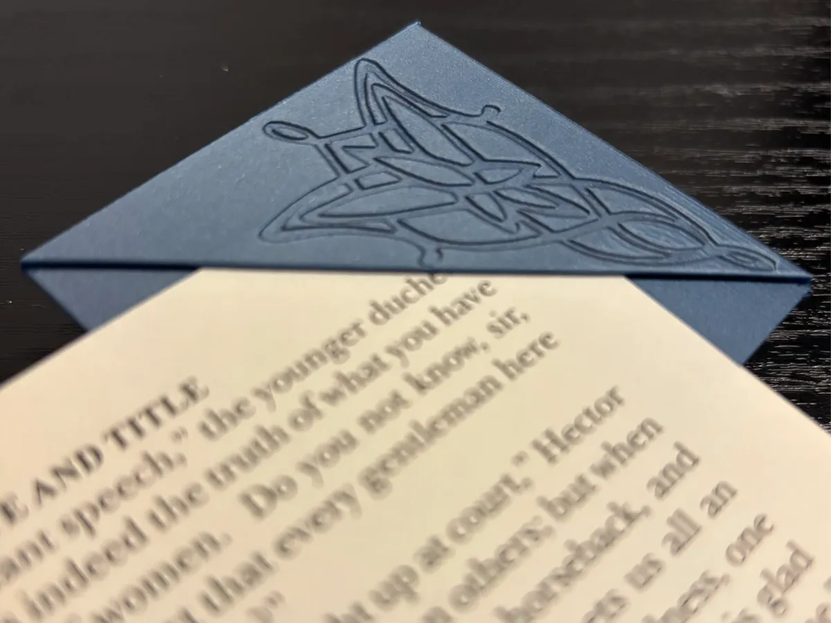 Corner Bookmark (Evenstar) - Corner & Clip Bookmarks, in stock in India