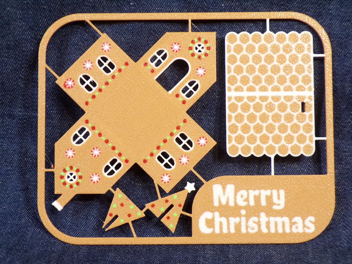 Gingerbread House Kit Card, photo 4 of 4 - Gingerbread House Kit Card Gifts & Occasions