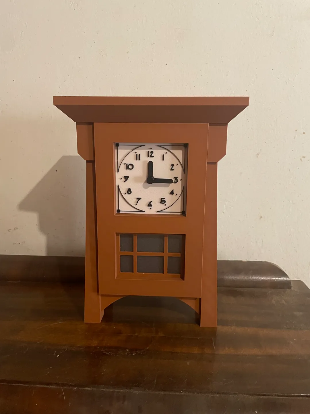 American Craftsman/Arts and Craft Clock, photo 3 of 4 - American Craftsman/Arts and Craft Clock Home Decor Items