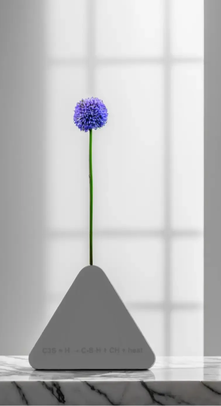 modern vase style concrete 02 - Modern & Minimalist Vases, in stock