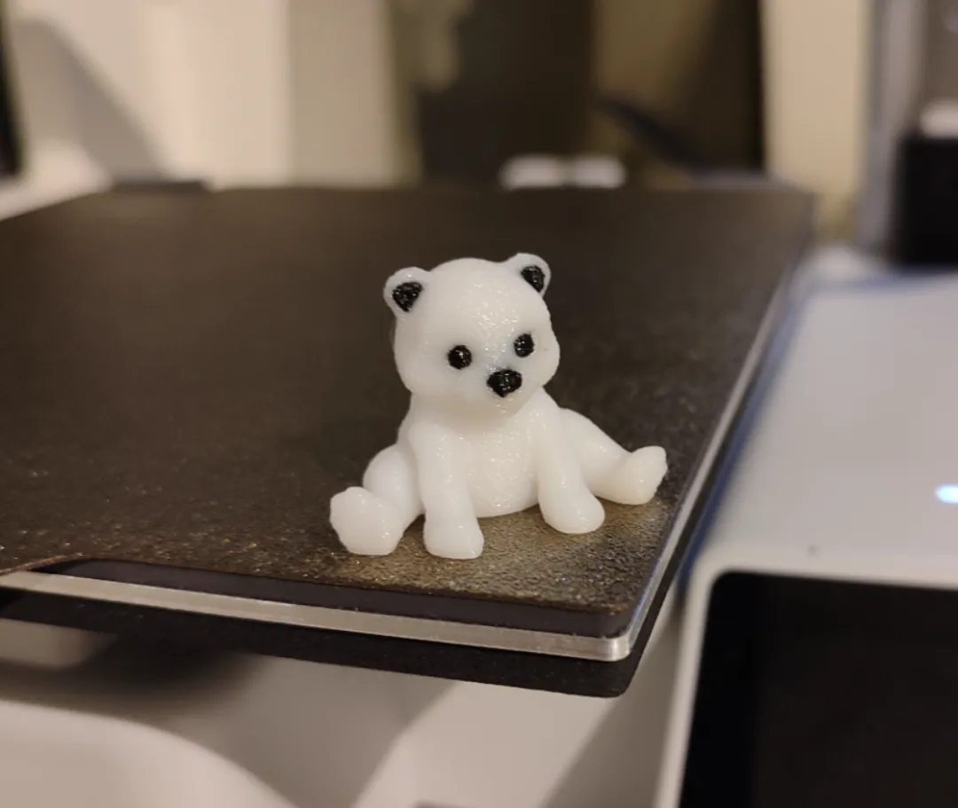 Miniature PETG Bear