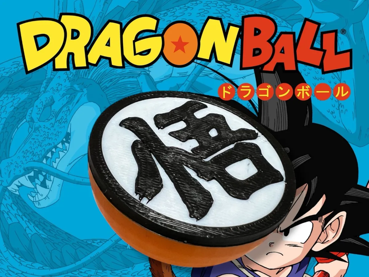 Bola de Dragon ( Imán para nevera ) - Flexi & Articulated Keychains, in stock