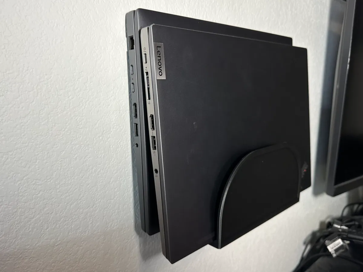 Dual Laptop Holder - Wall Mount