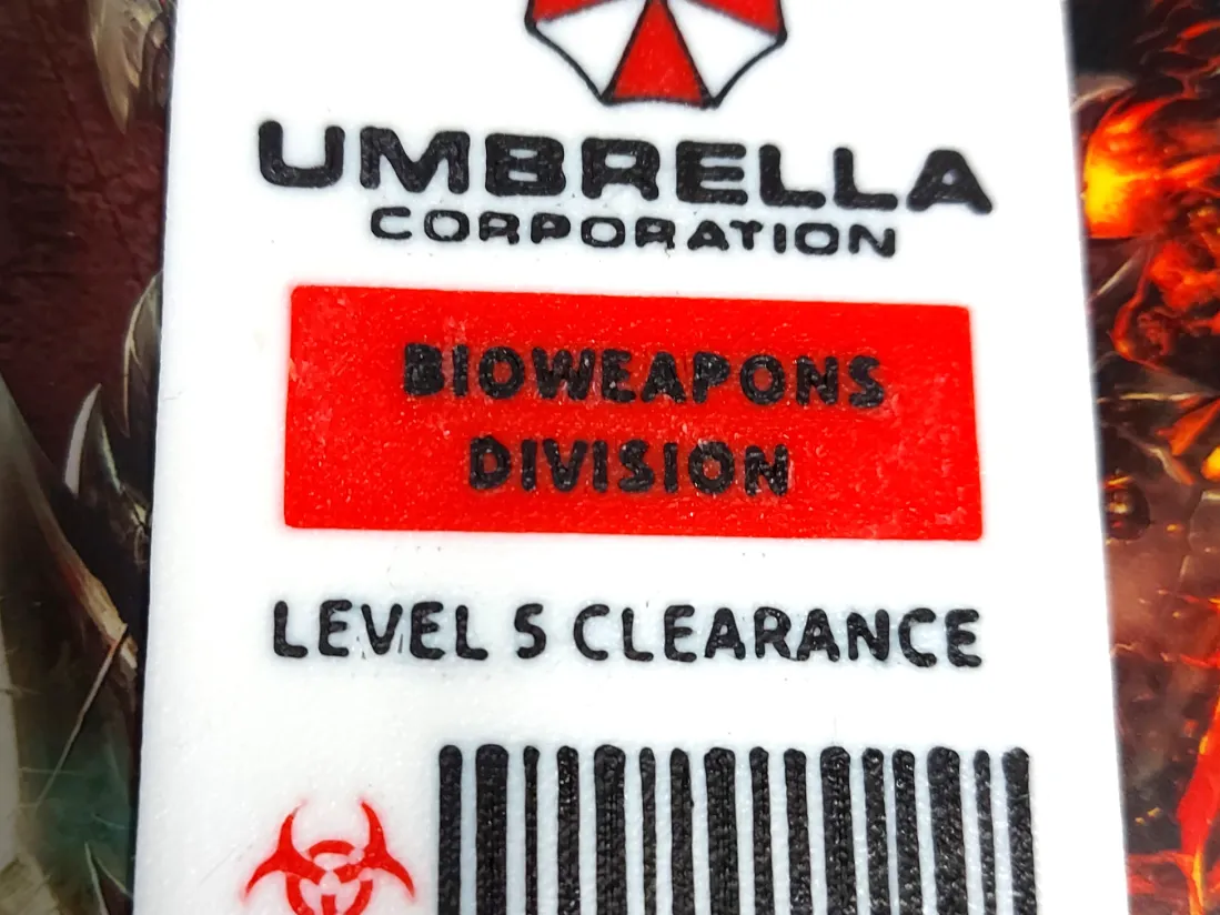 Umbrella Corporation ID card