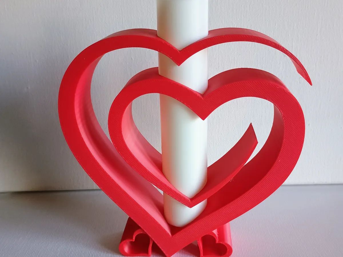 valentines day vase/heart vase